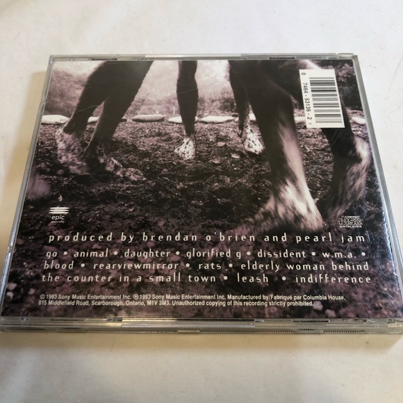 Pearl Jam - Vs. (CD, 1993, Epic Records) Tested CDs CDs buy 3 for 20$ - Picture 2 of 7